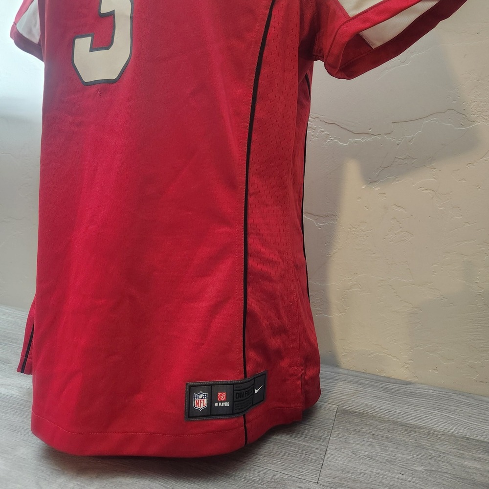 Nike Arizona Cardinals Red Carson Palmer 3 NFL Jersey‎ Size XL On Field Game Fan - Picture 11 of 16